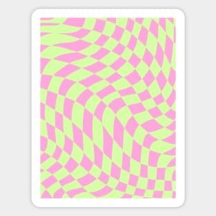 Warped Checkerboard Magnet